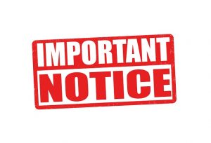 Read more about the article NOTICE: Tournaments Cancelled