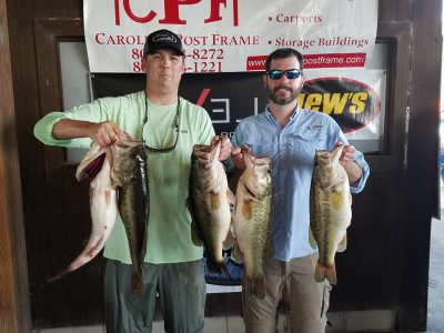 Read more about the article Tournament Results Santee Cooper Feb 24, 2018 – – 36 lbs wins!