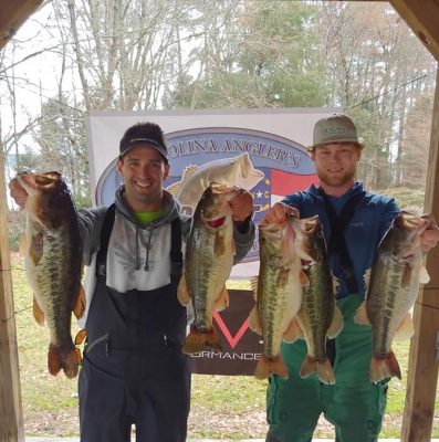 Read more about the article Tournament Results Lake Murray, SC Feb 16, 2019 Alvanos & Rennenbaum Blow Away the Field with 25.70 lbs!