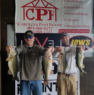 Read more about the article Tournament Results Santee Cooper, SC Feb 16, 2019 Clarke & Jones Break Down the 25 lb Barrier!