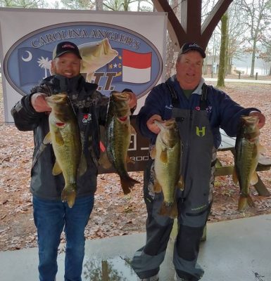 Read more about the article Tournament Results Lake Murray, SC Feb 23, 2019 The Rutherfords Weigh in 26.07 lbs!