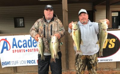 Read more about the article Tournament results Lake Wateree, SC Feb 16, 2019 Williams & English Win a Tough Won!