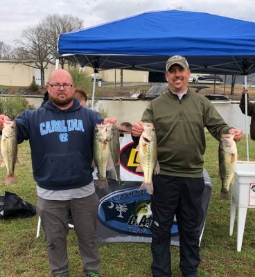 Read more about the article Tournament Results Lake Wylie March 10, 2019 Curtis & Rankin top the 27 Boats Field!