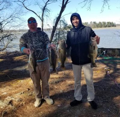 Read more about the article Tournament Results James River, VA March 23, 2019 Whitehurst & Hink Weigh In 26.10 lbs! Cashes a $2,325.00 Check! Poirier & Biard weigh in a 10.95 BF!