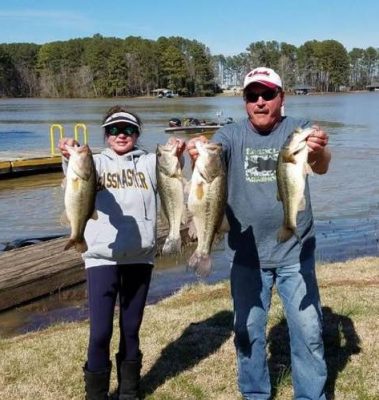 Read more about the article Tournament Results Lake Gaston NC/VA Mar 24, 2019 Ivan & Janet Morris Bag Up 20.29 lbs $2,181.00 Great Crowd! 38 Teams to Kick off the Gaston CATT Trail!