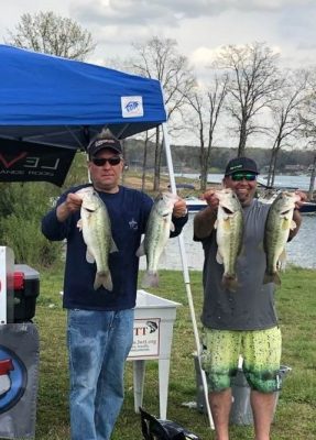 Read more about the article Tournament Results Lake Wylie March 30, 2019 John Paul George & Jason Quinn Win With 17.11 lbs! $1,440.00!