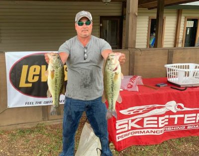 Read more about the article Tournament Results Wateree Open April 13, 2019 Barry Holloman Gets It Done! 19.46 lbs! $1,161.00! Next Wateree Open is May 11th at Clearwater Cove Marina!