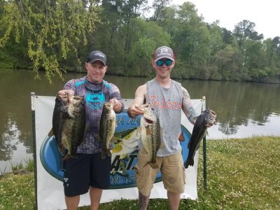 Read more about the article Tournament Results Cooper River April 6, 2019 Scott Perrine & Doug Law Win On the Cooper River With 5 bass Weighing Up At 16.14 lbs!