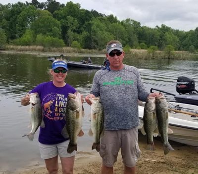 Read more about the article Tournament Results Santee Cooper, SC April 13, 2019 Gary Elsey & Mellissa Boodle Slam Em! 27.19 lbs BF 8.06 lbs  $2.458.00!