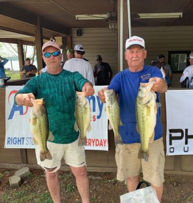 Read more about the article Tournament Results Lake Wateree, SC Spring Final April 13, 2019 Brought To You By Lews & Academy Sports! Darryl Watson & Ken McFarland Cash In Big Time! 17.80 lbs BF 6.32 lbs $3,981.00!