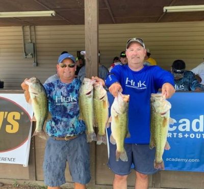 Read more about the article Tournament Results Lake Wateree, SC Summer Final July 20, 2019 Chad Gainey & Mack Kitchens Take Home $2,560.00! 19.22 lbs! David F. Canupp & David. L Canupp Bring In the BF at 5.03 lbs! Total Payback at Wateree as of July 20! $53,134.00!