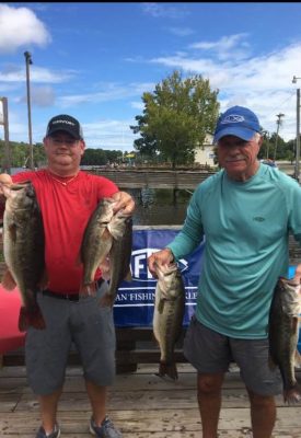 Read more about the article Tournament Results Waccamaw River, SC August 3, 2019 Ed Owens & Chris Jones Win With 16.80 lbs! Britt Brown & Dan Martin Win the Waccamaw River Points!