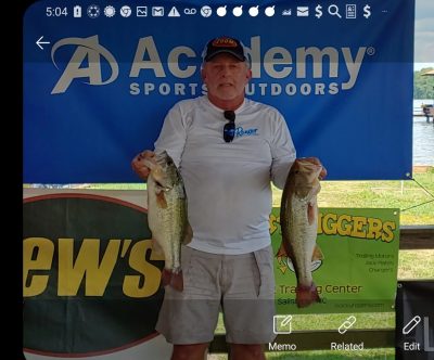 Read more about the article Tournament Results Yadkin High Rock Lake, NC Aug 17, 2019 Robbie Walser Took the Win This Past Saturday With 5 Bass Weighing 23.60 lbs & Weighed in the 2nd BF at 7.32 lbs! Robbie Collected $1,118.00