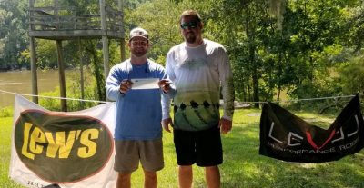 Read more about the article Tournament Results Savannah River, GA Aug 10, 2019 Paul Johnson & Adam Wood Win! 12.60 lbs! Net Savannah River CATT is Sept 22 at Stokes Bluff!