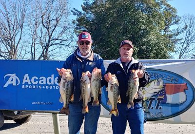 Read more about the article Tournament Results Yadkin High Rock Lake, NC March 20, 2022