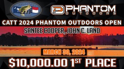 Read more about the article Phantom Outdoors OPEN Mar 30 Santee Cooper, SC $10,000 1st Place!